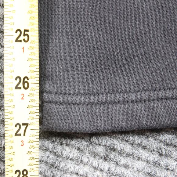 Adidas Joggers Womens Small Black Tapered Fleece Stripe - Picture 6 of 7